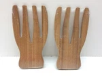 Kitchen Helper Natural Bamboo Salad Hands For Mixing Set Of 2. Fixed Price $8.99.