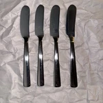 Norpro 18/10 Stainless Spreader Knife Set Of 4 Great For Butter Cheese Party Dip. Fixed Price $12.95.