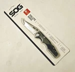 Sog Salute Mini Tactical Knife Edc Folding Pocket Satin. Fixed Price $32.00.