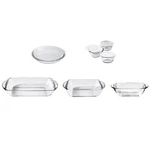 Anchor Hocking 92064L11 10-PIECE Glass Bakeware Set. Fixed Price $47.52.