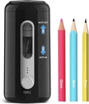 Deli Electric Pencil Sharpener, Fully Automatic Black. Fixed Price $37.87.