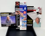 Trend Diamond Sharpening Whetstone Double Sided 300/1000 Grit +dvd Booklet. Fixed Price $59.99.