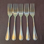 Update Regency 18/8 Stainless Flatware 7 Dinner Lot Of 5 Forks. Fixed Price $19.87.