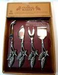 Cheese Knives Birds Nature Global Market- Set Of 4. Fixed Price $15.95.