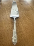Wallace Sterling Silver Cake Or Pie Server 11" Stainless Steel Blade. Fixed Price $70.00.