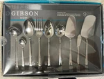 Anneville Stainless By Gibson 9 Piece Hostess Set. Fixed Price $47.99.