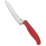 Spyderco Z-cut Kitchen Knife With 4.4" Pointed Tip Cts BD1N Stainless K14PRD. Fixed Price $23.38.