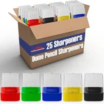 25 Pack Handheld Manual Pencil Sharpeners In Bulk Plastic. Fixed Price $13.45.