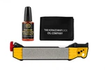Horace Whitlock 6-IN-1 Portable Knife Sharpener / Blade Lube & Cloth. Fixed Price $34.25.