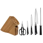 Shun Sora Piece Basic Block Knife Set, Tpe Polymer Handle, VBS0600. Fixed Price $349.95.