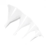 4 Piece 25 Inch Diameter Funnel Set Bpa Free Plastic Dishwasher Safe Storage. Fixed Price $14.49.