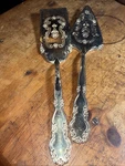 Vintage Godinger Cake And Pie Server Set With Decorative Knife. Fixed Price $40.00.