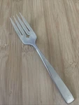 Duchess DCS1 Stainless Beveled Flared Handle Salad Fork 6.25". Fixed Price $7.49.