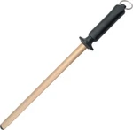 Fallkniven Sharpener 12" Diamond Coated Oval Steel Rod Black Composition Handle. Fixed Price $46.49.