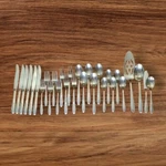 Wallace WAS28 Stainless Flatware Dinner Salad Fork Teaspoon 29 Pc Set. Fixed Price $46.60.