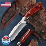 Omesio Fixed Blade Knife Sheath Survival M390 Steel Fulltang 601 Hrc Edc. Fixed Price $59.68.