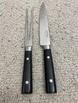 Gordon Ramsay Royal Doulton 2 Piece Carving Knife And Fork Set Used. Fixed Price $34.97.