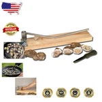 Durable Stainless Steel Oyster Opener & Knife - Perfect For Outdoor Cooking. Fixed Price $144.99.
