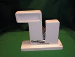 White Chantry Knife Sharpener Tabletop Made In Sheffield England. Fixed Price $15.00.