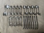 41 Piece Oneida Independence 3 Tine Dinner Forks Deluxe Stainless Flatware Set. Fixed Price $199.00.
