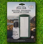 Rh Preyda Hard Arkansas Pocket Stone Pvc Non-slip Base Premium Honing Oil Usa. Fixed Price $25.19.