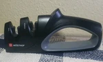 Wusthof Trident Two Stage Hand Held Knife Sharpener Carbide Steel & Ceramic. Fixed Price $12.00.