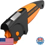 Pebble Orange Ninja 7-IN-1 Garden Tool Knife Sharpener Sharpens Axe. Fixed Price $56.08.