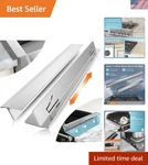 2PCS Kitchen Stove Counter Gap Covers, Stainless Steel Cover, Cooktop Tri.... Fixed Price $42.36.