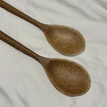 Architec Ecosmart 2 Serving Spoons Recycled Plastic/flax Husk, Made Usa Polyflax. Fixed Price $20.00.