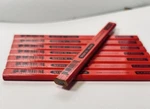 8-PK Carmel Carpenter Pencils For Construction Woodworking Flat Medium. Fixed Price $9.99.