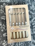 Jean Dubost Laguiole 6-PIECE Stainless Steel Steak Knives Made France. Fixed Price $41.00.