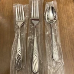 Yamazaki Mistral Ice Design By Toffolon 3 Piece Stainless Flatware Set Korea. Fixed Price $21.17.