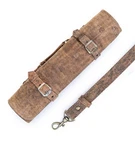 Roll Bag Genuine Leather Case For Chefs 7 Slots Knife.... Fixed Price $73.27.