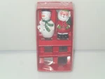 Snowman And Santa 2 Pc Spreader Set Atico Nib Holiday Table. Fixed Price $8.99.