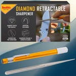 New Smiths Diamond Retractable Pocket Knife Sharpener Rod Serrated. Fixed Price $23.99.