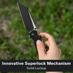 Civivi Buster Fg Superlock Folding Knife 4.25" Nitro Steel Blade G10 Handle. Fixed Price $101.19.