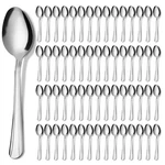 Koomade 16/36/60PCS Silver Stainless Steel Cutlery Spoon Set Home Kitchen. Fixed Price $17.99.