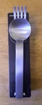 Designer Japanese Ramen Spoon/fork - Stainless Steel Museum Of Modern Art. Fixed Price $20.00.