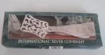 International Silver Plate 9911 0703 Asparagus Server Original Box. Fixed Price $18.99.