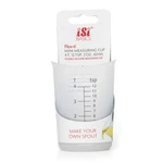 Isi Basics Silicone Flexible Clear Measuring Cup, 2 Ounce. Fixed Price $13.95.