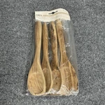 Chefs Olive Kitchen Utensils Set Of 4 Wooden Spoons Spatula New Sealed. Fixed Price $38.24.