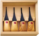 Flexcut Tan Wood Carbon Steel 4PC Carving Knives Mini-palm Tool Set FR604. Fixed Price $79.95.