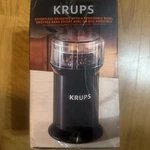 Krups Electric Blade Coffee Grinder 1.6 Oz, Adjustable Coarse To Fine For The Pe. Fixed Price $30.80.