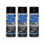 Steel-it 1012B Black Polyurethane Stainless Spray 12OZ Can (pack Of 3). Fixed Price $89.97.