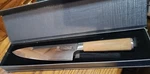 Brodark Damascus Chef Knife,japanese Kitchen VG10 Steel Core 8 Inch. Fixed Price $49.99.