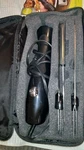 Food Network Electric Knife W/ Stainless Steel Blades Carving Fork & Carry Case. Fixed Price $27.00.