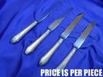 International Enchantress Sterling Silver Place Knife New French Blade - Good. Fixed Price $63.46.