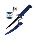 Accusharp AS736C Fillet Knife With Sharpener Stainless Steel Blade Ergonomic New. Fixed Price $21.99.