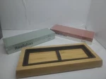Realohas Knife Sharpening Kit - 400/1000 3000/8000 Grit Whetstone Sharpener Set. Fixed Price $29.00.