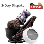 Grandslam Straight Razor Shaving Kit With Strop Bowl Brush Stand. Fixed Price $62.59.